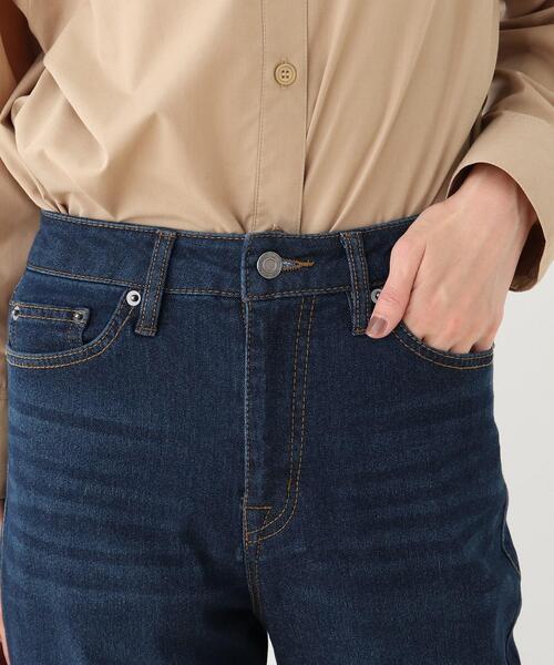 SHOO・LA・RUE(シューラルー)の「◆【SS-4L】裏起毛デニムスリムフィットスキニーパンツ(デニムパンツ・レディース・ブラック/ダークネイビー/ブルー/ホワイト系・03/05/01/04/06/10/02)」の10枚目の写真