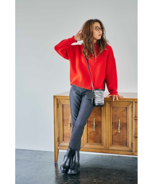 SHOO・LA・RUE(シューラルー)の「◆【SS-4L】裏起毛デニムスリムフィットスキニーパンツ(デニムパンツ・レディース・ブラック/ダークネイビー/ブルー/ホワイト系・03/05/01/04/06/10/02)」の20枚目の写真