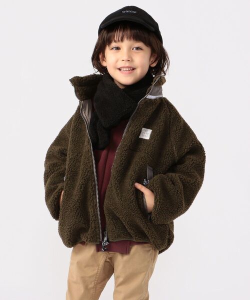 THE PARK SHOP(ザパークショップ)の「THE PARK SHOP:MIX WAY CREW(95~145cm)(スウェット・キッズ・ライトグレー/ワイン/マルチ・135/95/115/105/125/S/145)」の18枚目の写真