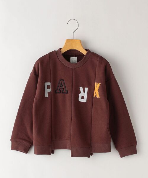 THE PARK SHOP(ザパークショップ)の「THE PARK SHOP:MIX WAY CREW(95~145cm)(スウェット・キッズ・ライトグレー/ワイン/マルチ・135/95/115/105/125/S/145)」の16枚目の写真
