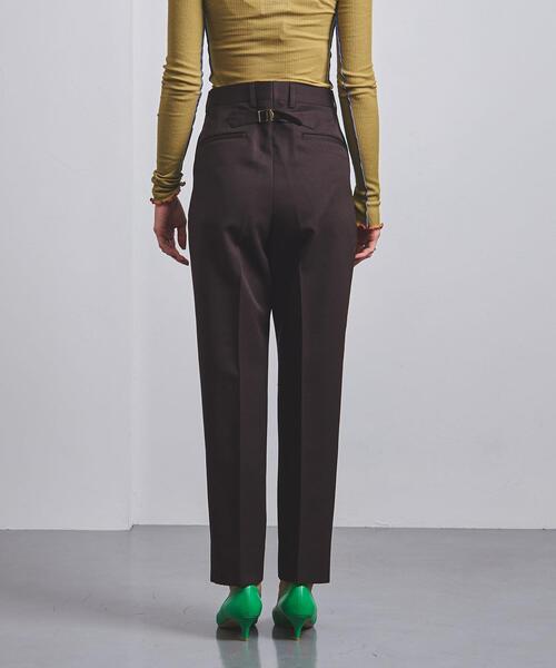 NEAT（ニート）の「別注＜NEAT（ニート）＞GABA ワンタック パンツ ■■■（その他パンツ・レディース・ダークブラウン/ブラック・XS/XXS）」の13枚目の写真