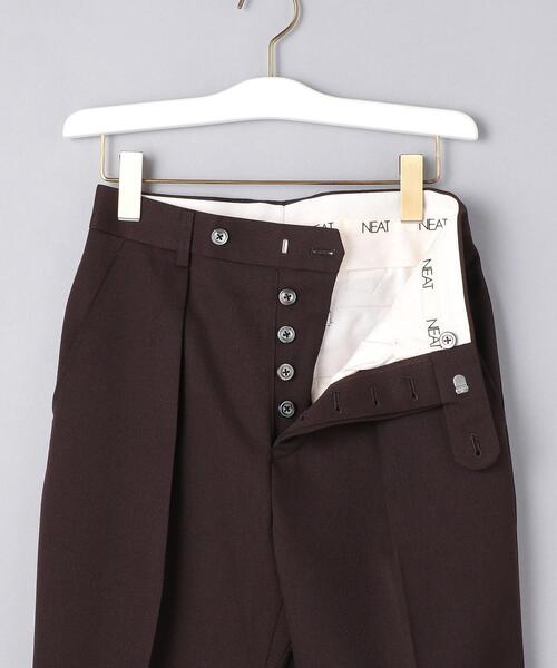 NEAT（ニート）の「別注＜NEAT（ニート）＞GABA ワンタック パンツ