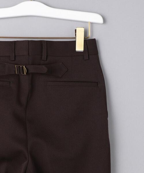 NEAT（ニート）の「別注＜NEAT（ニート）＞GABA ワンタック パンツ ■■■（その他パンツ・レディース・ダークブラウン/ブラック・XS/XXS）」の7枚目の写真