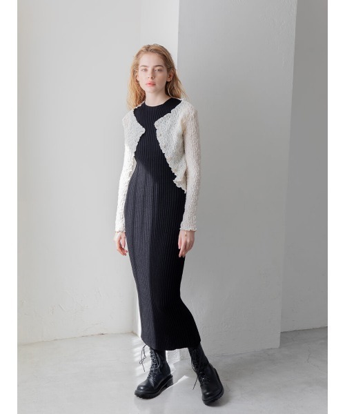 Ayla(アイラ)の「shirring cardigan tops(カーディガン/ボレロ・レディース・アイボリー・FREE)」の15枚目の写真
