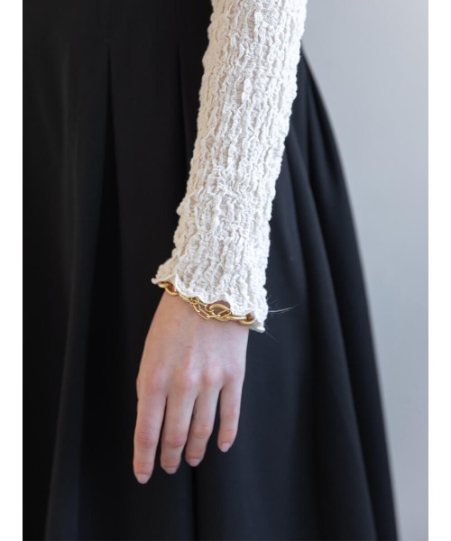Ayla(アイラ)の「shirring cardigan tops(カーディガン/ボレロ・レディース・アイボリー・FREE)」の16枚目の写真