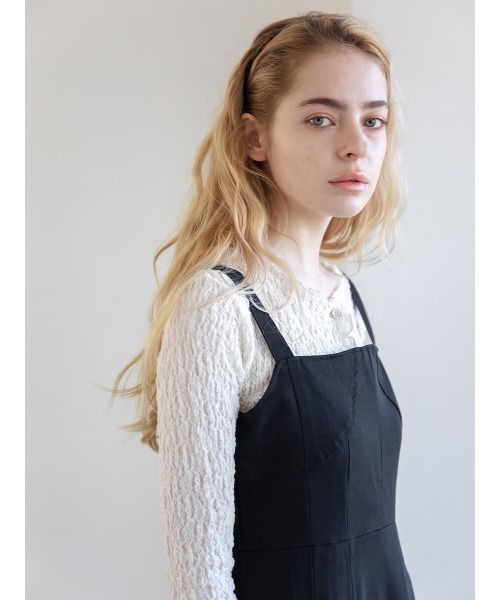 Ayla(アイラ)の「shirring cardigan tops(カーディガン/ボレロ・レディース・アイボリー・FREE)」の7枚目の写真