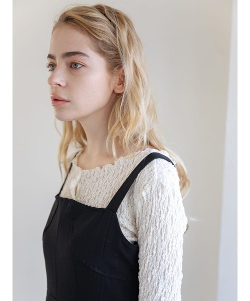 Ayla(アイラ)の「shirring cardigan tops(カーディガン/ボレロ・レディース・アイボリー・FREE)」の10枚目の写真