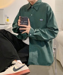 MGV | ワンポイントオーバーサイズシンプルシャツ(シャツ/ブラウス)