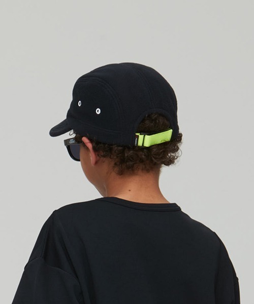 RE/SP(アールイーエスピー)の「RE/SP Freeze Jet cap / アールイーエスピー フリースジェットキャップ(キャップ・キッズ・ブラック/ネイビー・FREE)」の6枚目の写真