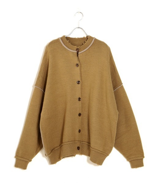 Bab（バブ）の「【WEB限定】バイカラーリンキングニットカーディガン（カーディガン/ボレロ・レディース・アイボリー/ベージュ/ブラック・FREE）」の20枚目の写真