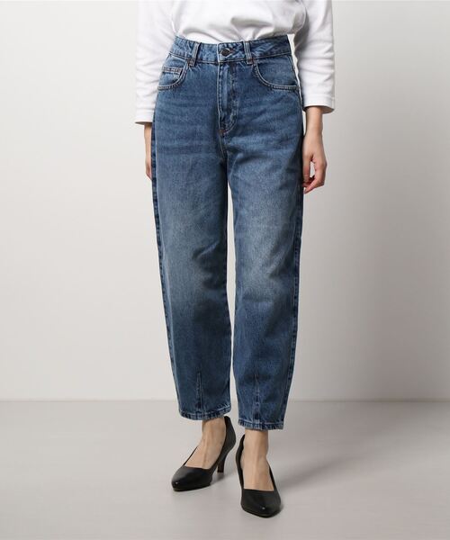 SISLEY(シスレー)の「テーパードデニムパンツ(デニムパンツ・レディース・インディゴブルー・26inch/25inch/28inch/27inch)」の7枚目の写真