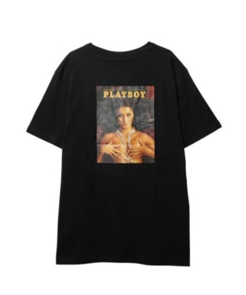 Soulland（ソウランド）の「SOULLAND meets Playboy Monthly November T-shirt 1028（Tシャツ/カットソー・メンズ・ブラック・LARGE/MEDIUM/SMALL）」の6枚目の写真