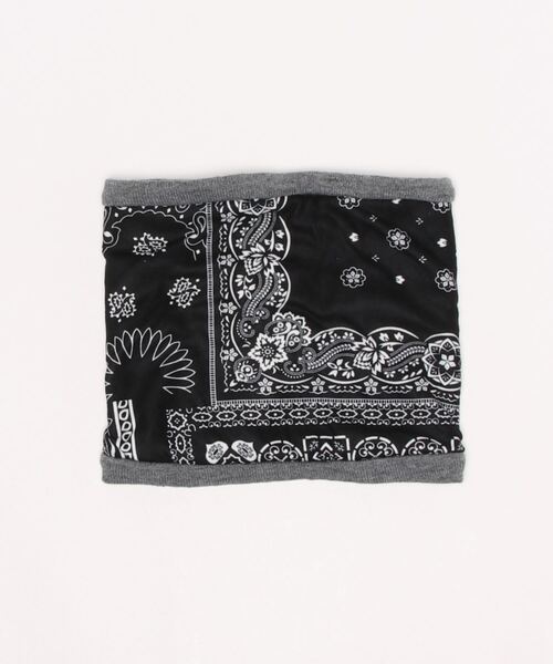 DC SHOES（ディーシーシューズ）の「21 REVERSIBLE NECK G/DCネックウォーマー（ネックウォーマー/スヌード・メンズ・ブラック/グレー・FREE）」の5枚目の写真