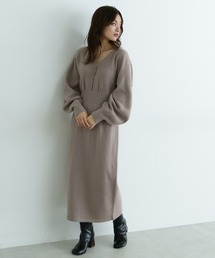 FREE'S MART | ◆前後2Wayラウンドスリーブニットワンピース(ワンピース)