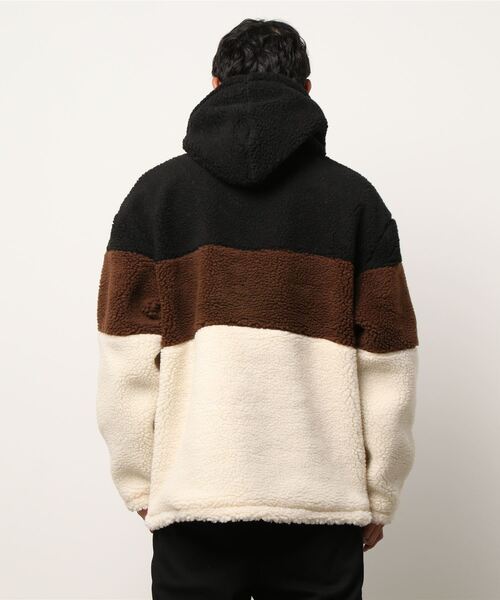RUSTY（ラスティ）の「【RUSTY:ラスティー】ハーフジップ 配色切替 