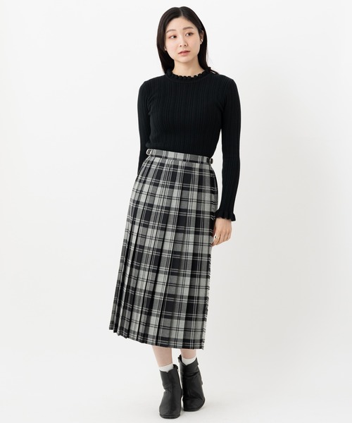 アビーマーケット別注　オニールオブダブリン フロントプリーツ キルトスカート セール】【別注】O'NEIL OF DUBLIN オニールオブダブリン フロント