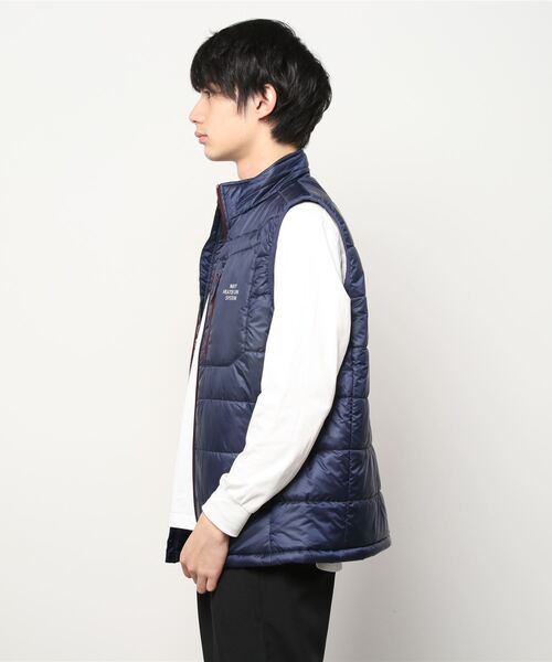 NAVY(ネイビー)の「ヒートユニットウォームベスト(ベスト・メンズ・ネイビー/レッド/カーキ/ブラック・L/XL/M)」の13枚目の写真