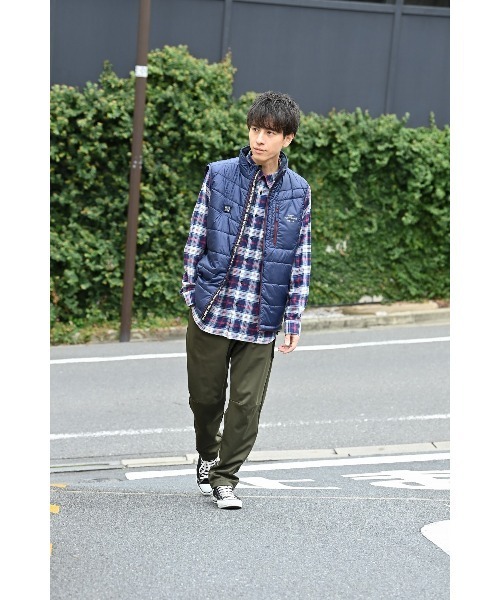 NAVY(ネイビー)の「ヒートユニットウォームベスト(ベスト・メンズ・ネイビー/レッド/カーキ/ブラック・L/XL/M)」の12枚目の写真