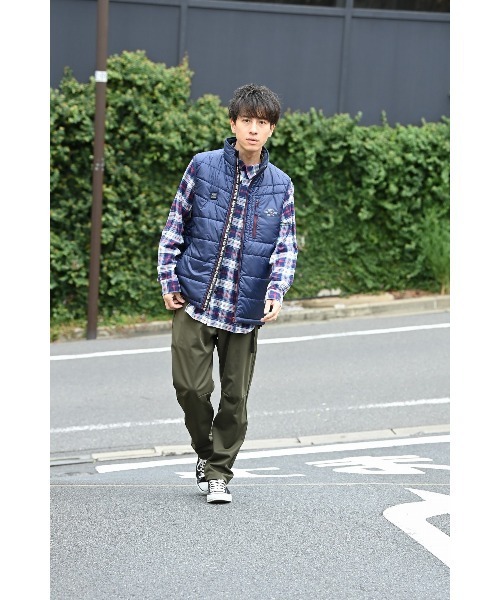NAVY(ネイビー)の「ヒートユニットウォームベスト(ベスト・メンズ・ネイビー/レッド/カーキ/ブラック・L/XL/M)」の18枚目の写真