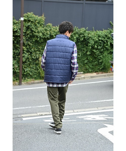 NAVY(ネイビー)の「ヒートユニットウォームベスト(ベスト・メンズ・ネイビー/レッド/カーキ/ブラック・L/XL/M)」の17枚目の写真