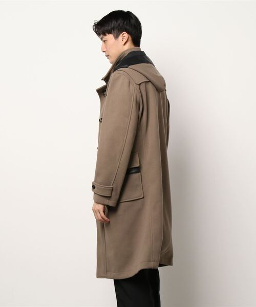semantic design(セマンティックデザイン)の「セマンティックデザイン/semantic design ストレッチメルトン ダッフルコート(ダッフルコート・メンズ・ベージュ/ブラック・LARGE/X-LARGE/MEDIUM)」の15枚目の写真