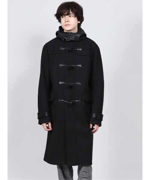 semantic design(セマンティックデザイン)の「セマンティックデザイン/semantic design ストレッチメルトン ダッフルコート(ダッフルコート・メンズ・ベージュ/ブラック・LARGE/X-LARGE/MEDIUM)」の2枚目の写真