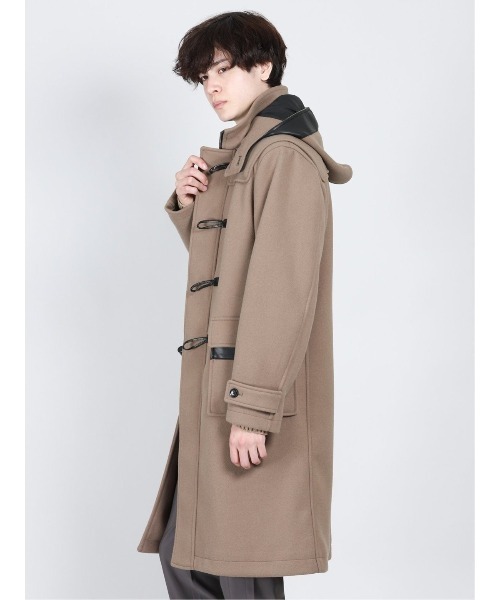 semantic design(セマンティックデザイン)の「セマンティックデザイン/semantic design ストレッチメルトン ダッフルコート(ダッフルコート・メンズ・ベージュ/ブラック・LARGE/X-LARGE/MEDIUM)」の7枚目の写真
