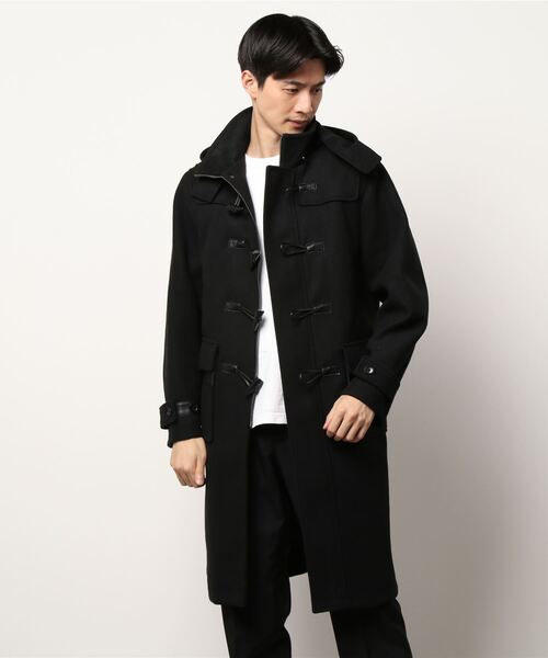 semantic design(セマンティックデザイン)の「セマンティックデザイン/semantic design ストレッチメルトン ダッフルコート(ダッフルコート・メンズ・ベージュ/ブラック・LARGE/X-LARGE/MEDIUM)」の13枚目の写真