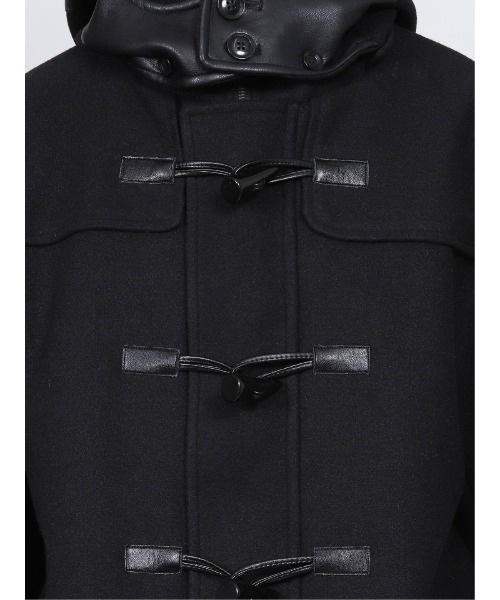 semantic design(セマンティックデザイン)の「セマンティックデザイン/semantic design ストレッチメルトン ダッフルコート(ダッフルコート・メンズ・ベージュ/ブラック・LARGE/X-LARGE/MEDIUM)」の11枚目の写真