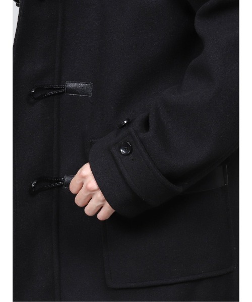 semantic design(セマンティックデザイン)の「セマンティックデザイン/semantic design ストレッチメルトン ダッフルコート(ダッフルコート・メンズ・ベージュ/ブラック・LARGE/X-LARGE/MEDIUM)」の16枚目の写真