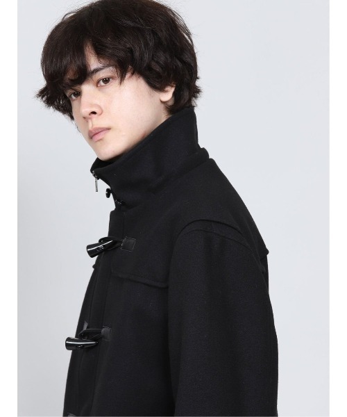 semantic design(セマンティックデザイン)の「セマンティックデザイン/semantic design ストレッチメルトン ダッフルコート(ダッフルコート・メンズ・ベージュ/ブラック・LARGE/X-LARGE/MEDIUM)」の10枚目の写真