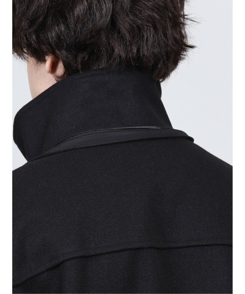 semantic design(セマンティックデザイン)の「セマンティックデザイン/semantic design ストレッチメルトン ダッフルコート(ダッフルコート・メンズ・ベージュ/ブラック・LARGE/X-LARGE/MEDIUM)」の12枚目の写真