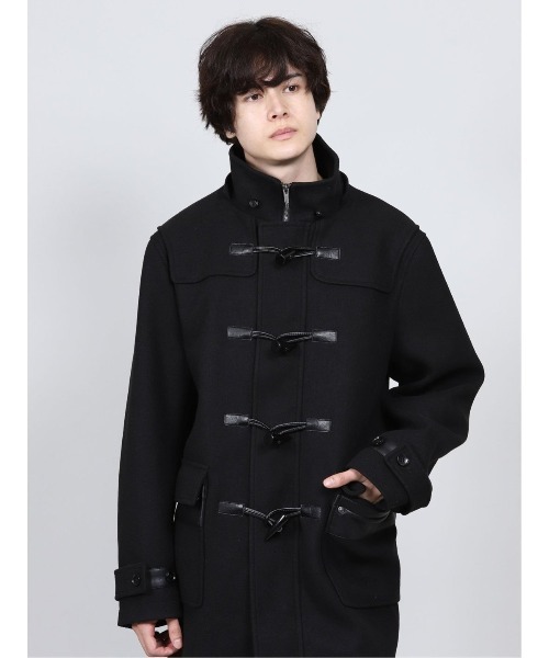 semantic design(セマンティックデザイン)の「セマンティックデザイン/semantic design ストレッチメルトン ダッフルコート(ダッフルコート・メンズ・ベージュ/ブラック・LARGE/X-LARGE/MEDIUM)」の19枚目の写真