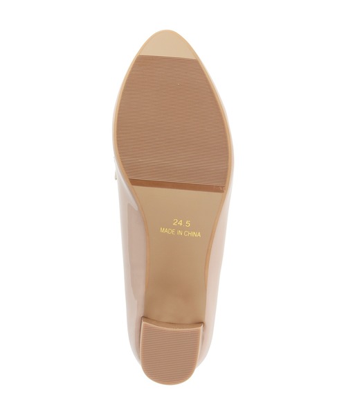 ROPE' PICNIC(ロペピクニック)の「【ROPE' PICNIC PASSAGE byHARUTA】エナメルビット付ヒールアップローファー(ローファー・レディース・ブラック/キナリ/グレー系その他/ピンク系その他2・23.5cm/23.0cm/25.0cm/22.5cm/24.5cm/24.0cm/22cm)」の5枚目の写真