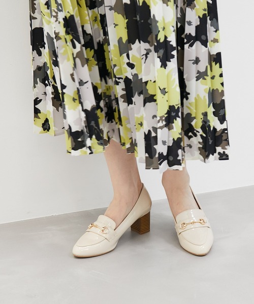 ROPE' PICNIC(ロペピクニック)の「【ROPE' PICNIC PASSAGE byHARUTA】エナメルビット付ヒールアップローファー(ローファー・レディース・ブラック/キナリ/グレー系その他/ピンク系その他2・23.5cm/23.0cm/25.0cm/22.5cm/24.5cm/24.0cm/22cm)」の22枚目の写真