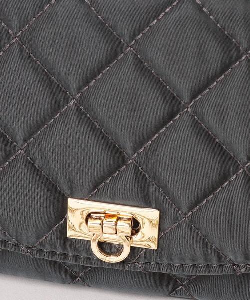 en recre(アンレクレ)の「チェーンショルダーバッグ(ショルダーバッグ・レディース・チャコール/モスグリーン・FREE)」の10枚目の写真