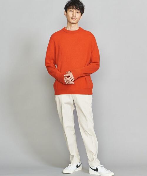 BEAUTY&YOUTH UNITED ARROWS(ビューティーアンドユースユナイテッドアローズ)の「BY ストレッチ ツイル ノープリーツ スリムパンツ(スラックス・メンズ・ブラック/オフホワイト/ダークグレー・S/M/L/XL)」の6枚目の写真