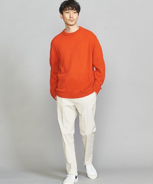 BEAUTY&YOUTH UNITED ARROWS(ビューティーアンドユースユナイテッドアローズ)の「BY ストレッチ ツイル ノープリーツ スリムパンツ(スラックス・メンズ・ブラック/オフホワイト/ダークグレー・S/M/L/XL)」の9枚目の写真