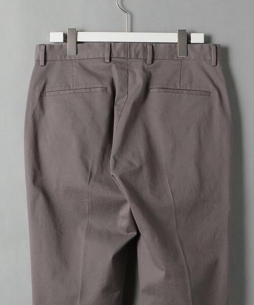 BEAUTY&YOUTH UNITED ARROWS(ビューティーアンドユースユナイテッドアローズ)の「BY ストレッチ ツイル ノープリーツ スリムパンツ(スラックス・メンズ・ブラック/オフホワイト/ダークグレー・S/M/L/XL)」の17枚目の写真