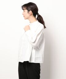 TSUHARU by Samansa Mos2 | 肩切替刺繍ブラウス(シャツ/ブラウス)