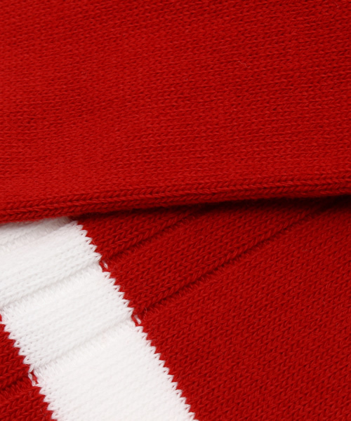 WEGO（ウィゴー）の「WEGO/レッド（R）（ソックス/靴下・メンズ・レッド・FREE）」の4枚目の写真