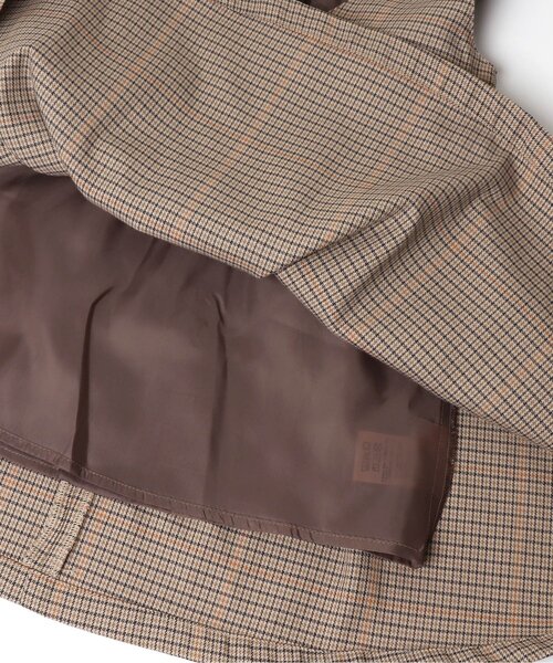 BREEZE（ブリーズ）の「チェック柄ジャンパースカート（ジャンパースカート・キッズ・ベージュ/グレー・90/100/110/120/130）」の13枚目の写真