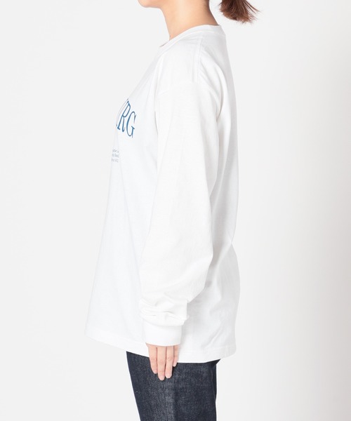 SLOBE IENA（スローブイエナ）の「LUXEMBOURG ロンTEE【手洗い可能】◆（Tシャツ/カットソー・レディース・ホワイト/グレー系その他・FREE）」の16枚目の写真