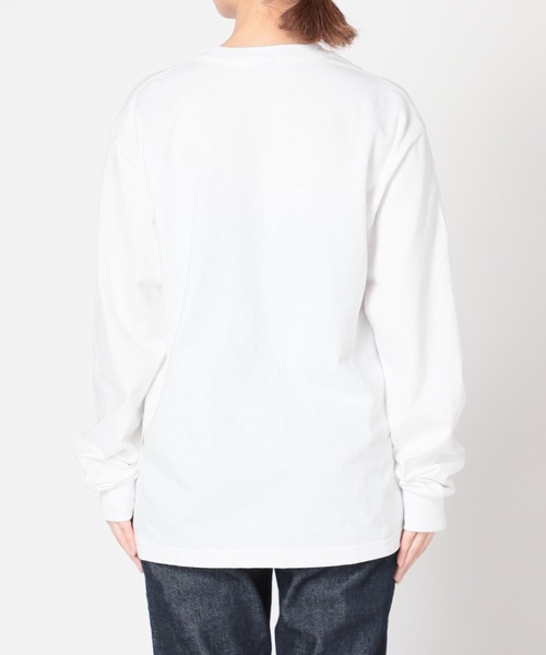 SLOBE IENA（スローブイエナ）の「LUXEMBOURG ロンTEE【手洗い可能】◆（Tシャツ/カットソー・レディース・ホワイト/グレー系その他・FREE）」の17枚目の写真