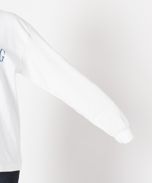 SLOBE IENA（スローブイエナ）の「LUXEMBOURG ロンTEE【手洗い可能】◆（Tシャツ/カットソー・レディース・ホワイト/グレー系その他・FREE）」の21枚目の写真