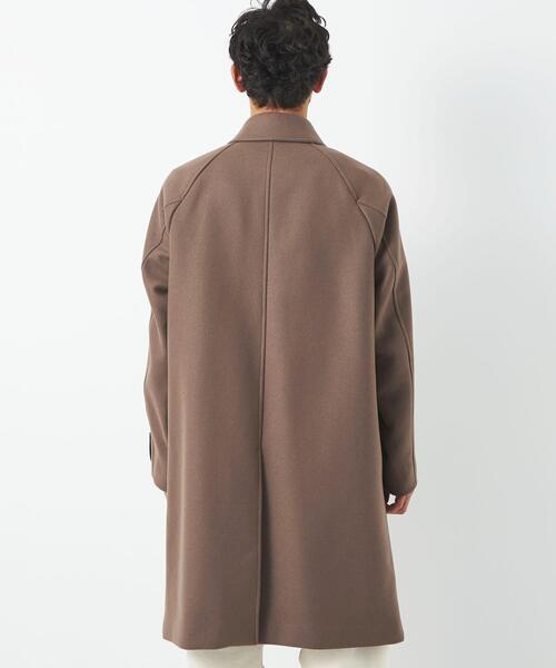 green label relaxing（グリーンレーベルリラクシング）の「＜Bellandi（べランディ）＞ステンカラーコート（ステンカラーコート・メンズ・モカ・S/M/XL/XS/L）」の4枚目の写真