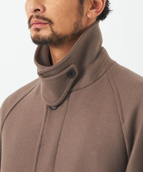 green label relaxing（グリーンレーベルリラクシング）の「＜Bellandi（べランディ）＞ステンカラーコート（ステンカラーコート・メンズ・モカ・S/M/XL/XS/L）」の5枚目の写真