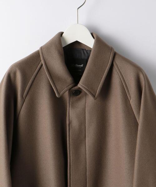 green label relaxing（グリーンレーベルリラクシング）の「＜Bellandi（べランディ）＞ステンカラーコート（ステンカラーコート・メンズ・モカ・S/M/XL/XS/L）」の10枚目の写真