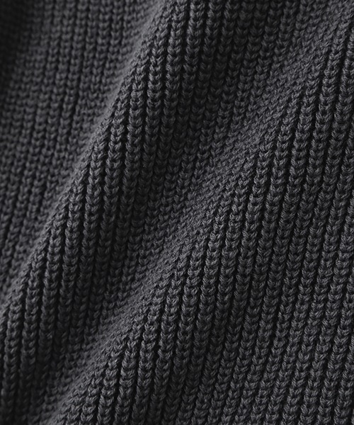 MARGARET HOWELL（マーガレットハウエル）の「CARDIGAN STETCH COTTON LINEN（ベスト・メンズ・ブラック/グレー・MEDIUM/LARGE）」の9枚目の写真