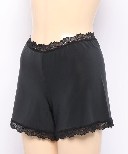 KID BLUE（キッドブルー）の「キッドブルー -22ベンベルグベア天 -フレアパンツ -KISE102 -kidblue（ショーツ・レディース・ブラック/グレー/アイボリー/ベージュ・L/M）」の5枚目の写真